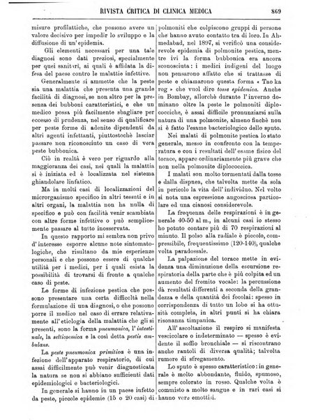 Rivista critica di clinica medica