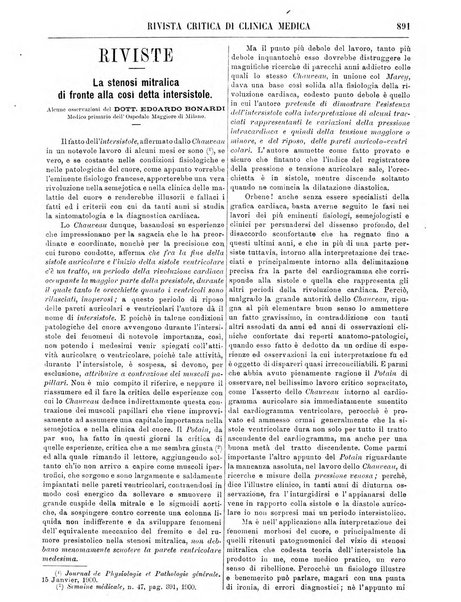 Rivista critica di clinica medica