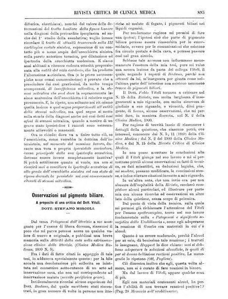 Rivista critica di clinica medica