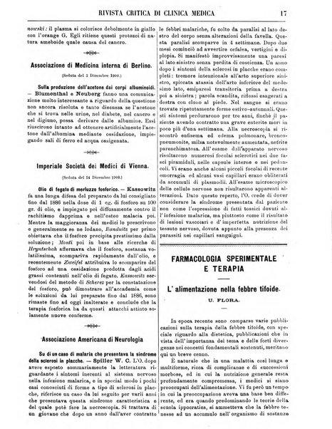 Rivista critica di clinica medica