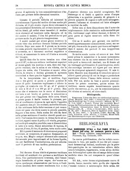 Rivista critica di clinica medica