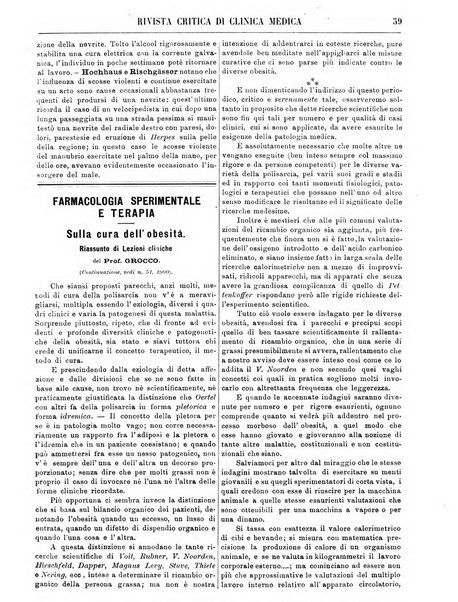 Rivista critica di clinica medica