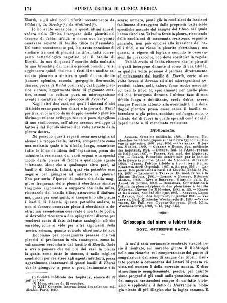 Rivista critica di clinica medica