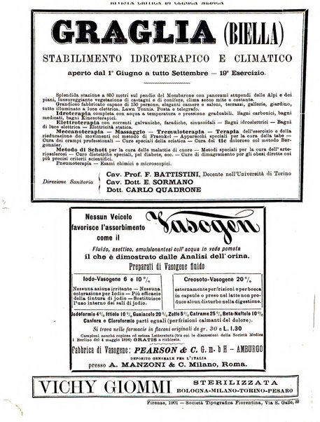 Rivista critica di clinica medica