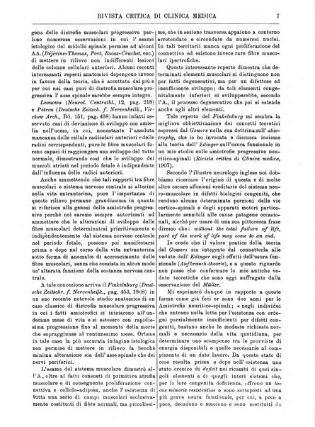 Rivista critica di clinica medica