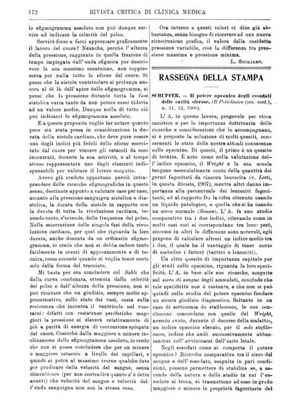 Rivista critica di clinica medica