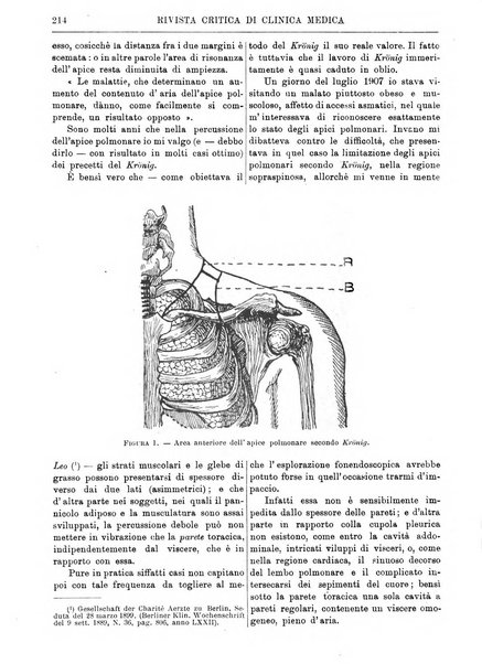 Rivista critica di clinica medica