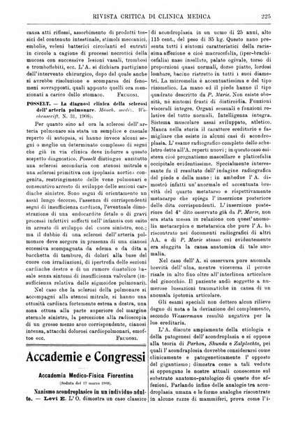 Rivista critica di clinica medica