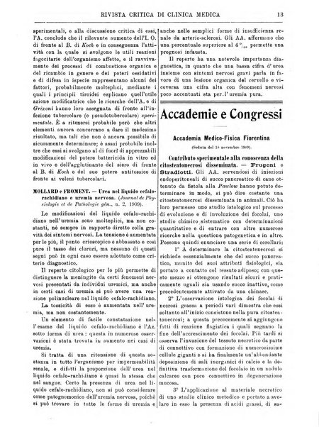 Rivista critica di clinica medica