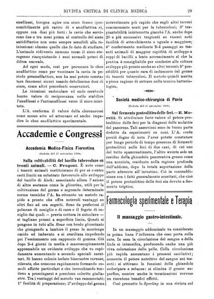 Rivista critica di clinica medica