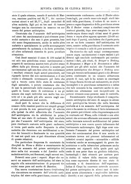 Rivista critica di clinica medica