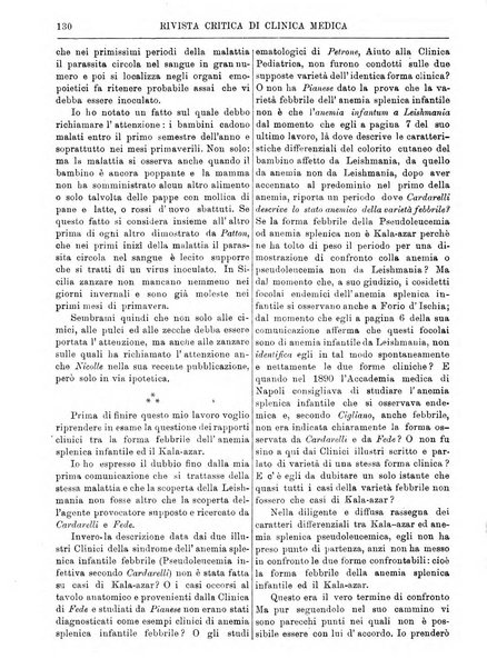 Rivista critica di clinica medica