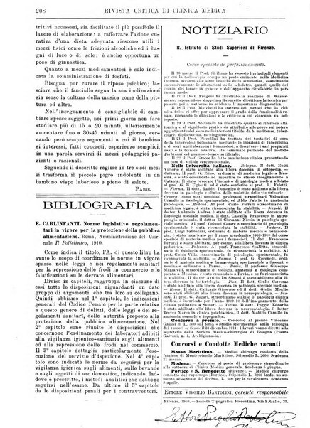 Rivista critica di clinica medica