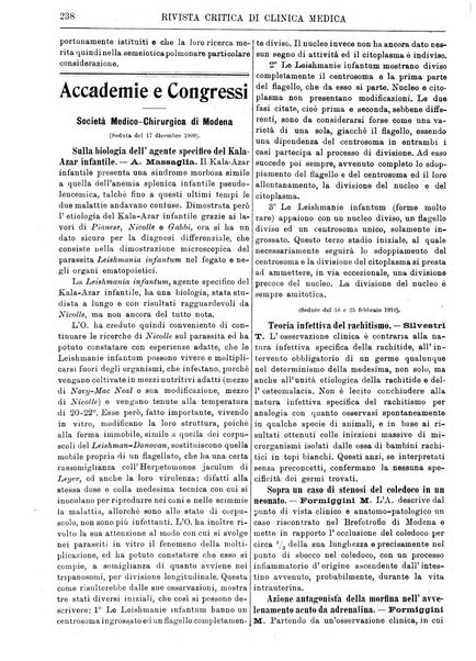 Rivista critica di clinica medica