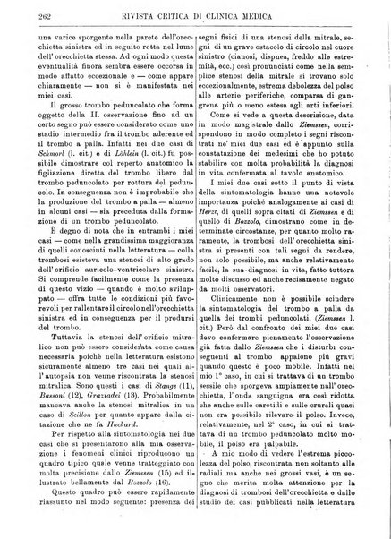 Rivista critica di clinica medica