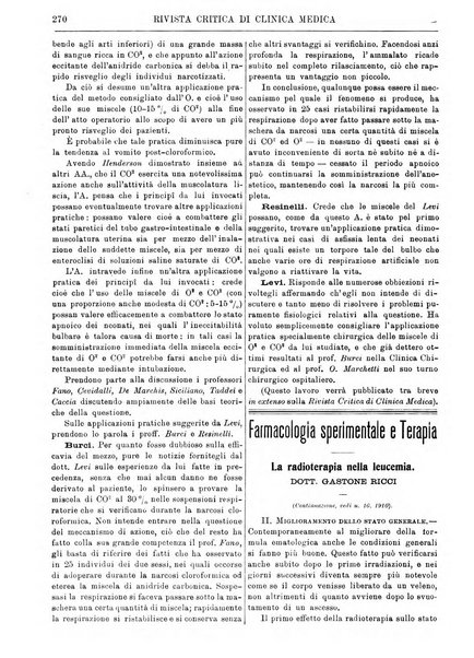 Rivista critica di clinica medica