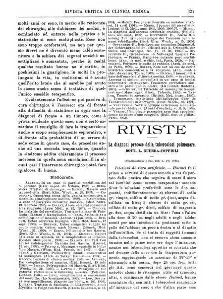 Rivista critica di clinica medica