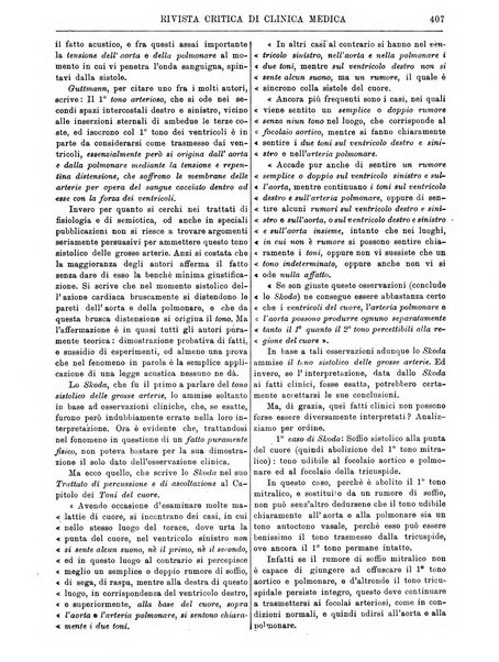 Rivista critica di clinica medica