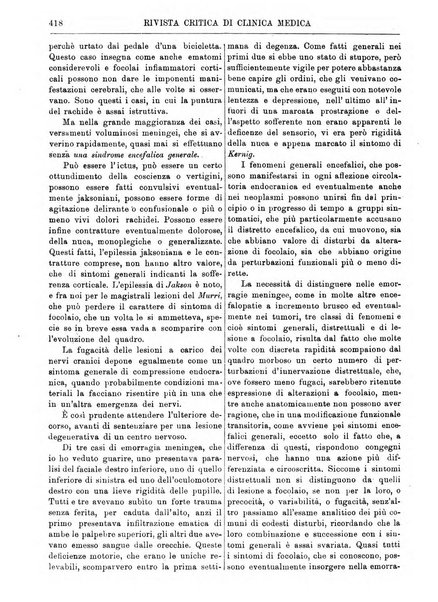 Rivista critica di clinica medica