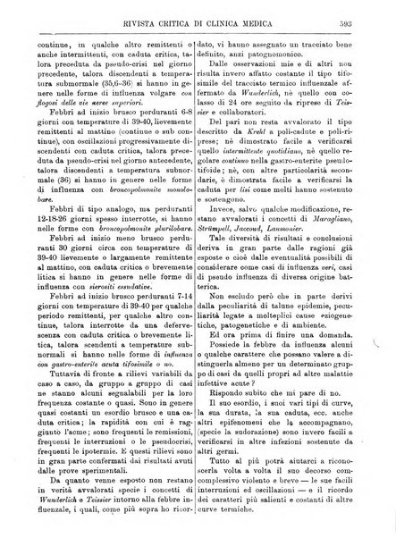 Rivista critica di clinica medica