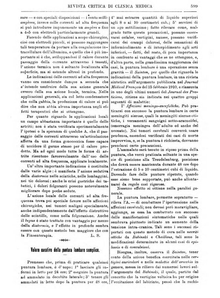 Rivista critica di clinica medica