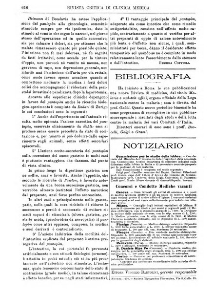 Rivista critica di clinica medica