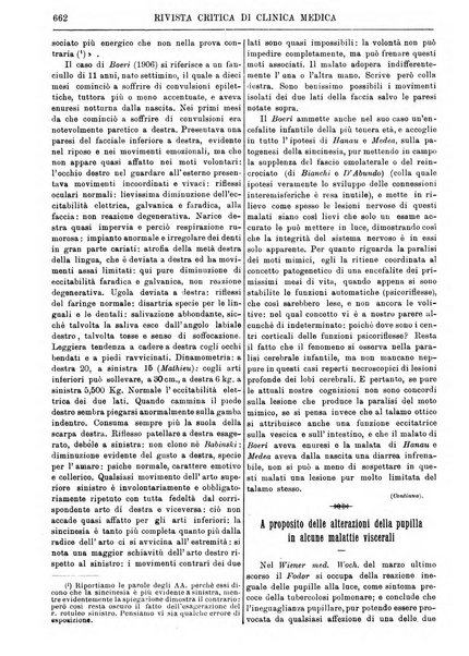 Rivista critica di clinica medica