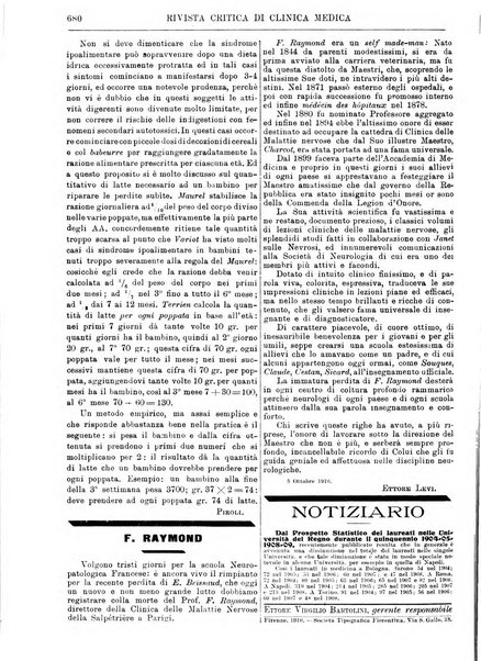 Rivista critica di clinica medica