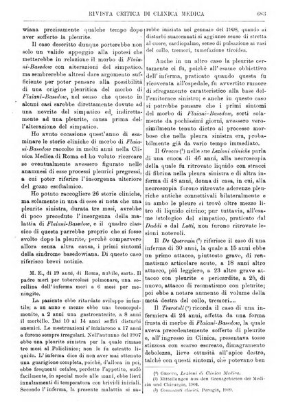 Rivista critica di clinica medica