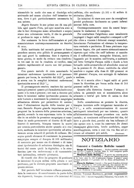 Rivista critica di clinica medica