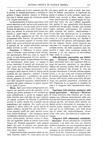 Rivista critica di clinica medica