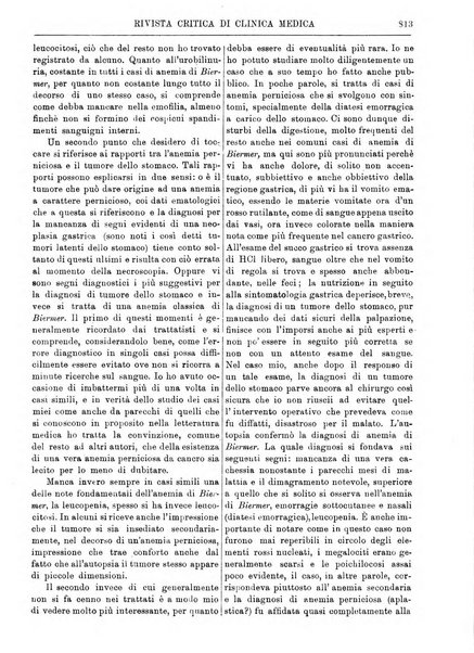 Rivista critica di clinica medica