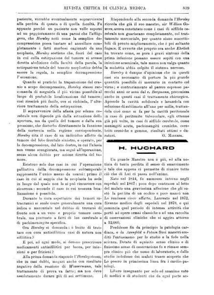 Rivista critica di clinica medica