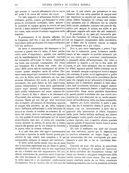 Rivista critica di clinica medica