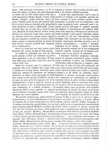 Rivista critica di clinica medica