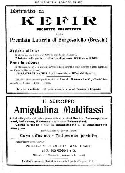 Rivista critica di clinica medica