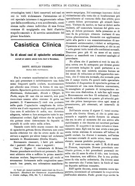 Rivista critica di clinica medica