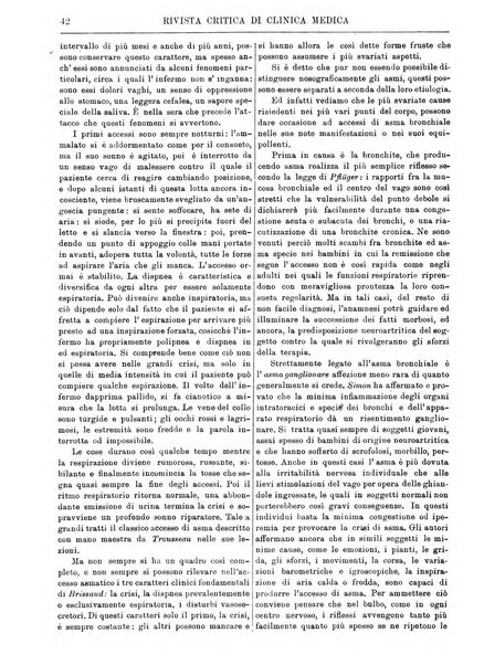 Rivista critica di clinica medica