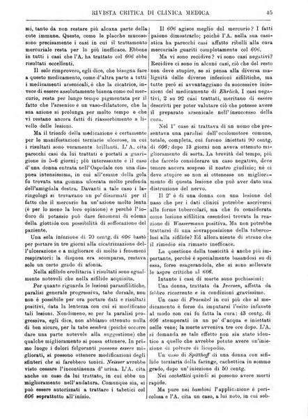 Rivista critica di clinica medica