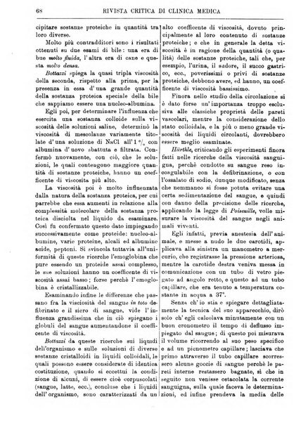 Rivista critica di clinica medica