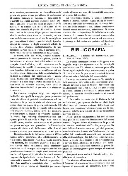 Rivista critica di clinica medica