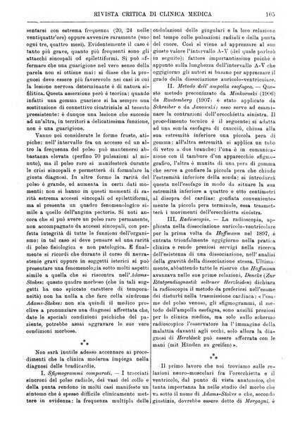 Rivista critica di clinica medica