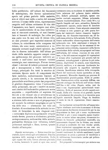 Rivista critica di clinica medica