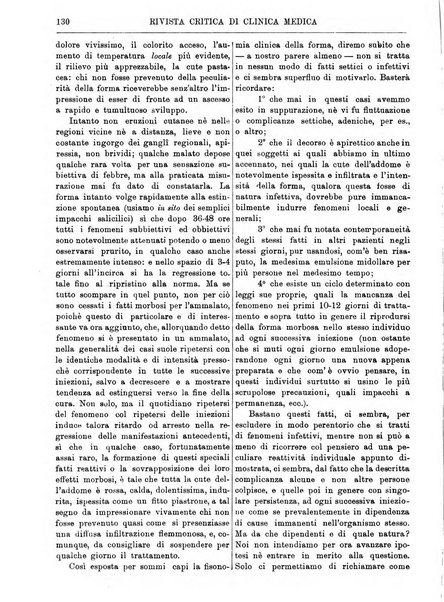 Rivista critica di clinica medica