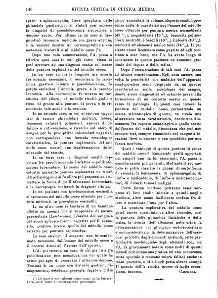 Rivista critica di clinica medica