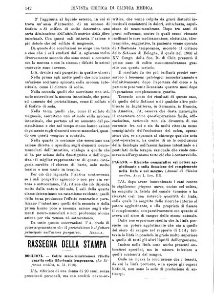 Rivista critica di clinica medica