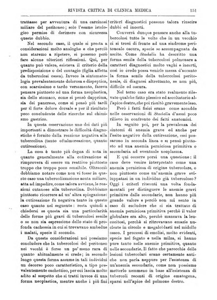 Rivista critica di clinica medica