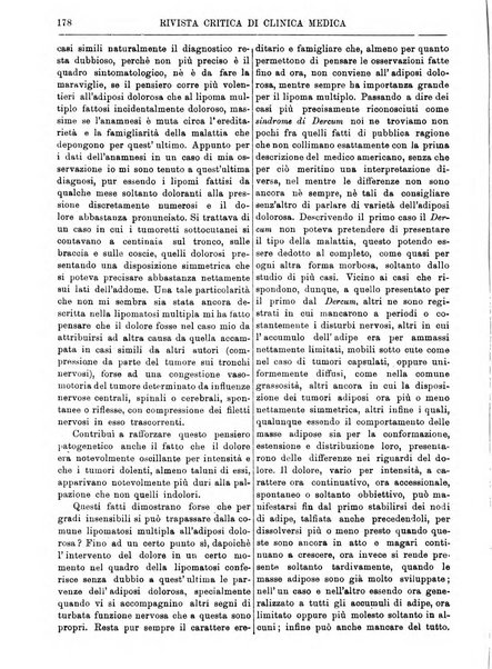 Rivista critica di clinica medica