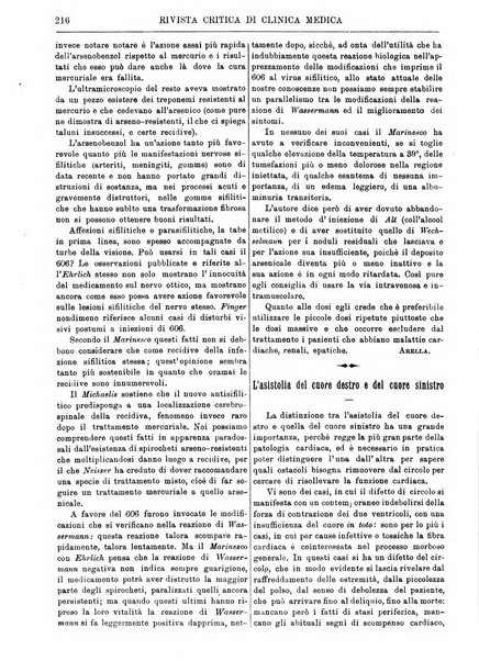 Rivista critica di clinica medica