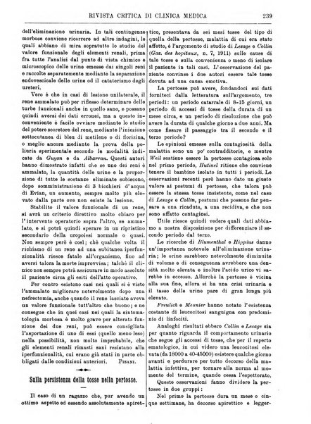 Rivista critica di clinica medica